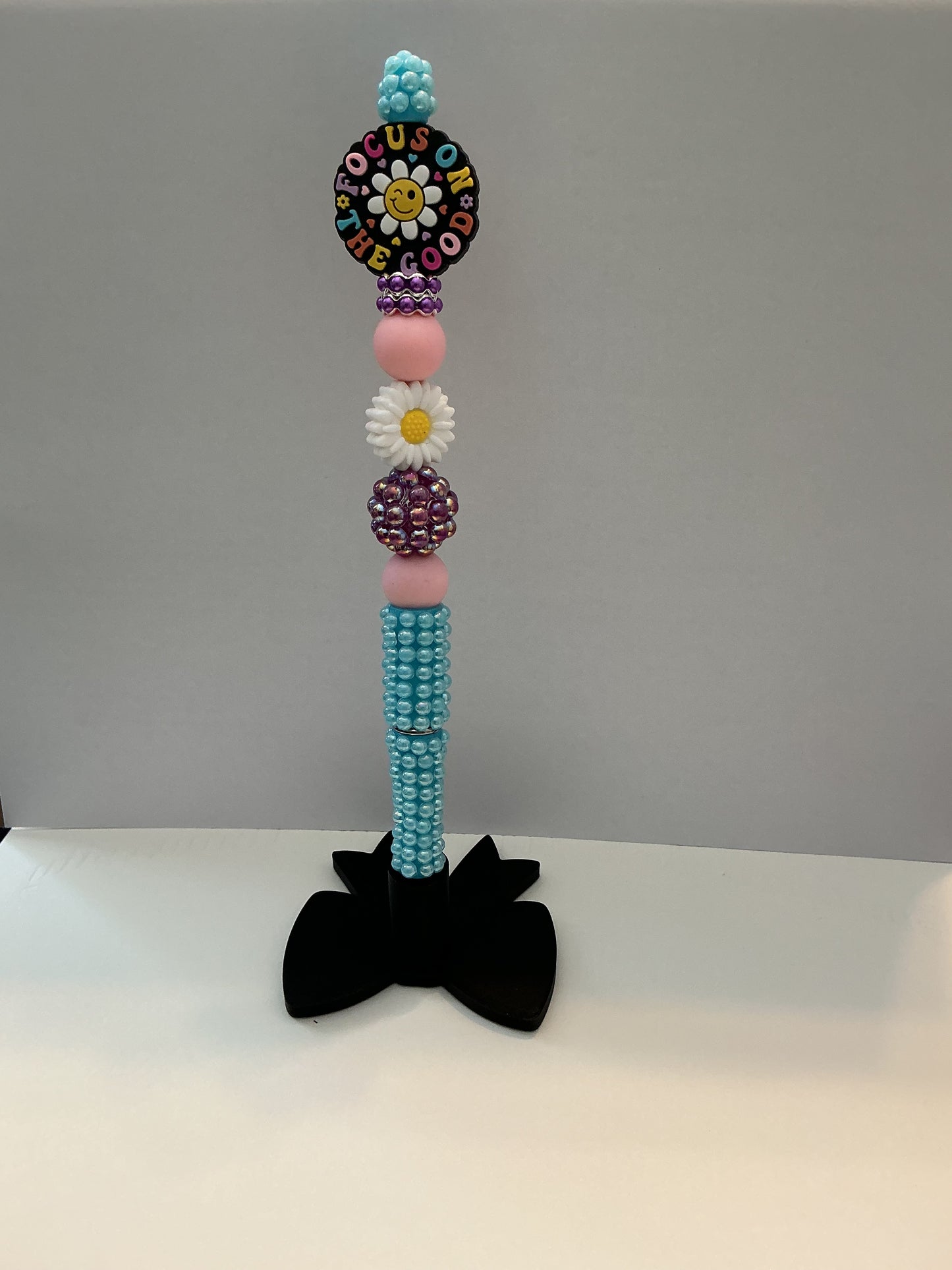 "Focus on the Good" Beaded Pen