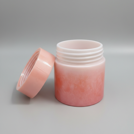 Orange Sherbet Jar