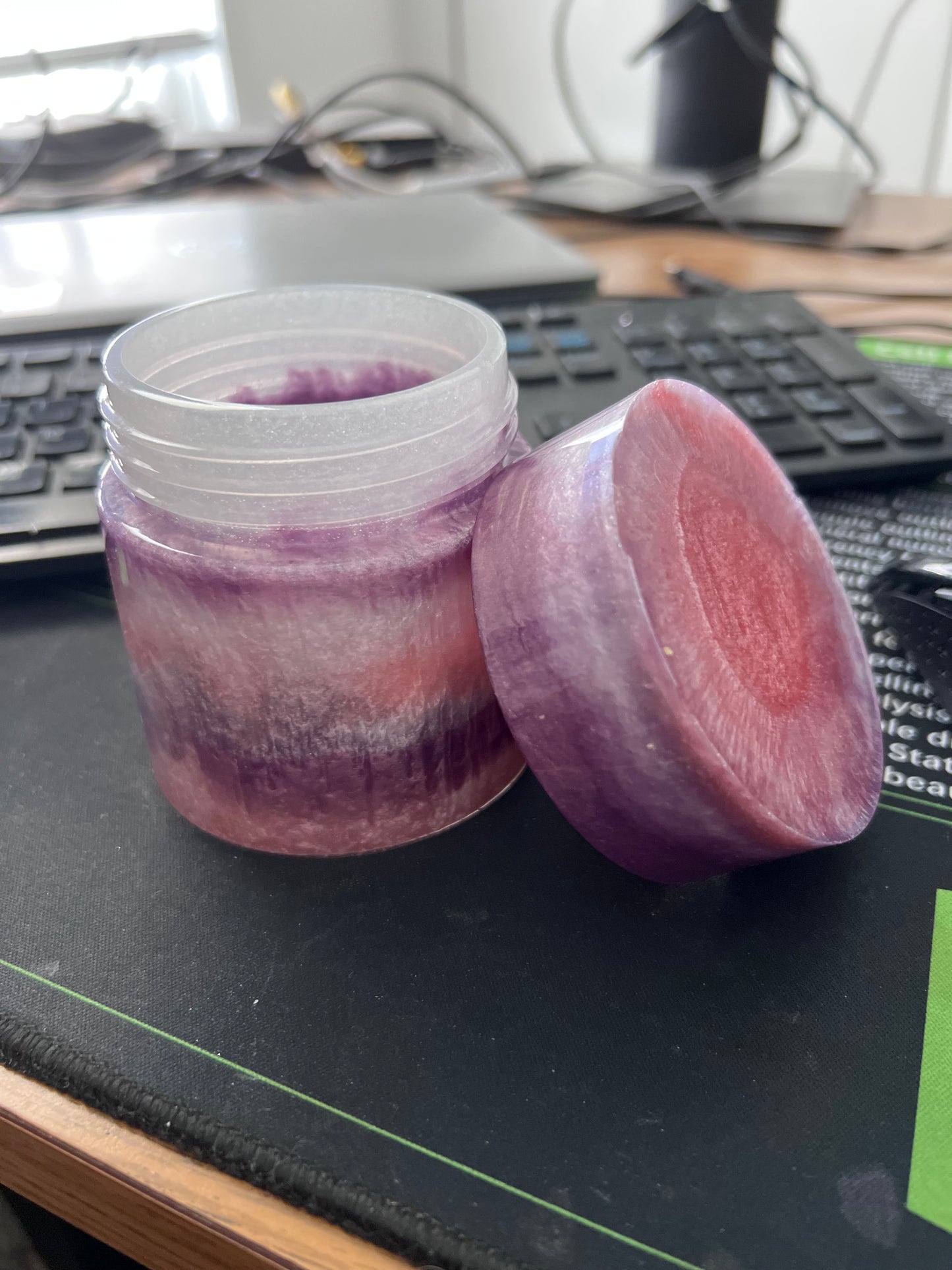 Purple Stash Jar