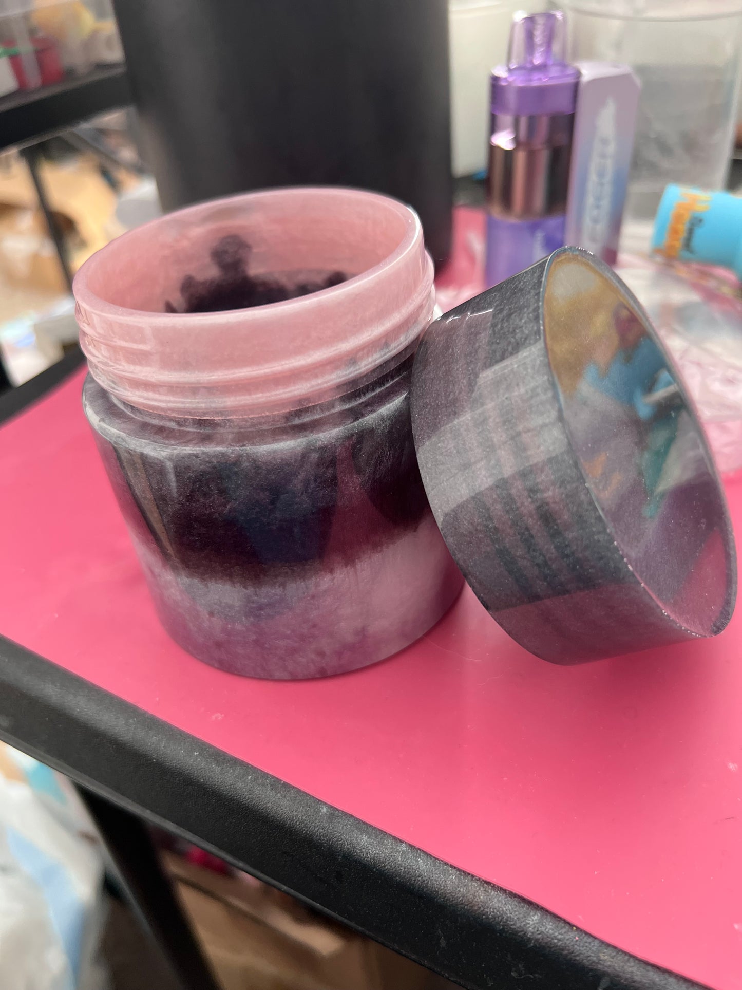 Galaxy Stash Jar