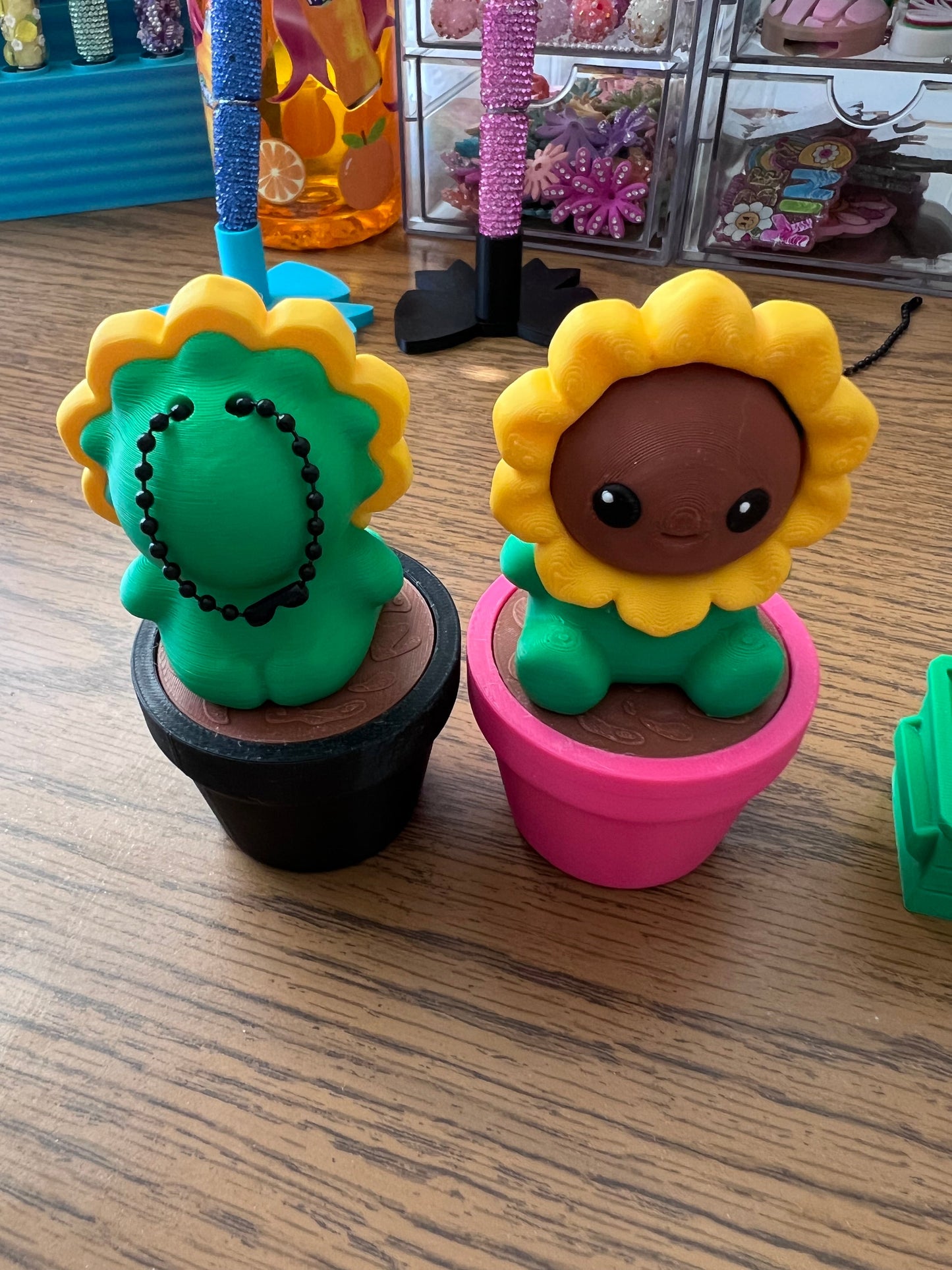 Sunflower Fidget Pot
